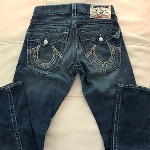 True Religion Straight Leg Jean